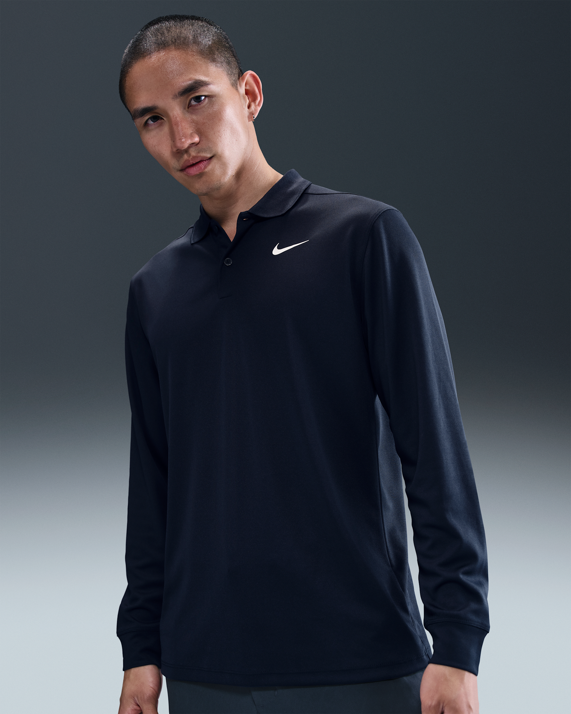 Nike Dri-FIT Victory Men's Long-Sleeve Golf Polo. Nike ID